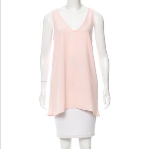 Pale Pink Timo Weiland Sleeveless V-neck Top